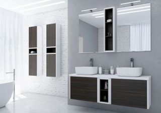 Столешница Акватон Брук 120см (60+60) 1A204605BC010