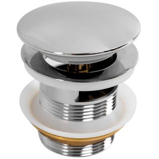 Донный клапан ArtMax AM-DR-CR клик-клак хром