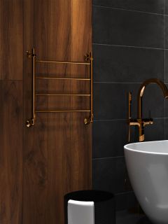 Полотенцесушитель водяной Indigo Line LLW60-50GDK3 60x50 см золото