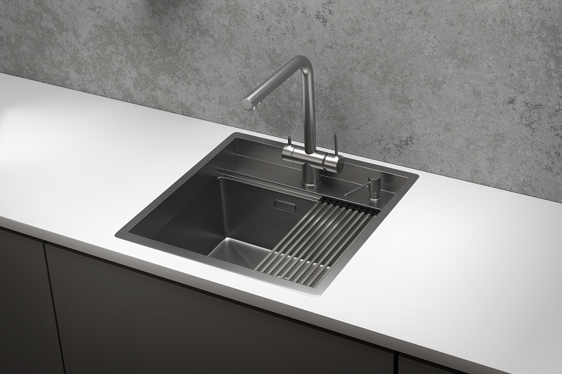 Мойка кухонная Granula 5051, СТАЛЬ САТИН