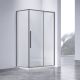 Душевой уголок Vincea Slim-N VSR-4SN9012CLGM, 1200*900, вороненая сталь, стекло прозрачное