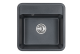 Мойка кухонная Granula Standart 5001, ГРАФИТ