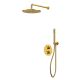 Душевой комплект термостатический WHITECROSS Y YSET08GLB брашированное золото