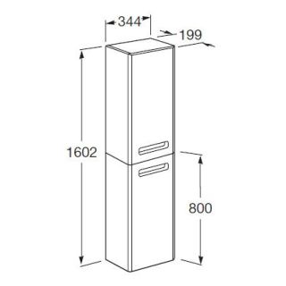 Пенал Roca Gap ZRU9302746 R