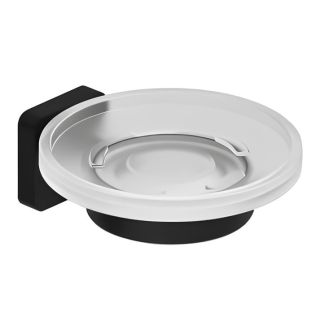 Мыльница Kludi Vela S 2598539 чёрный матовый