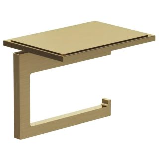 Держатель туалетной бумаги Kludi Vela C 31971N0 брашированное золото