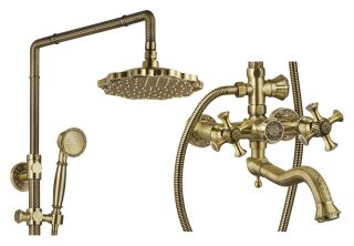 Душевая стойка Zorg Zorg Antic A 7002DS-BR