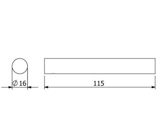 Держатель запасного рулона бумаги Kludi Vela R 5897205 хром