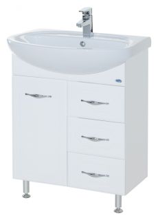 Тумба под раковину Bellezza Стелла 65см белый 4636010140014