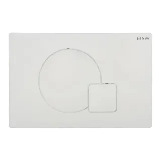 Клавиша смыва Black&White Universe 09521 слоновая кость