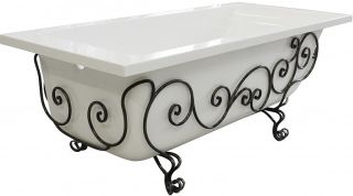 Кованая подставка для ванны Эстет Дельта 150 ФР-00001215 патина