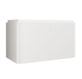 Тумба Cezares под раковину подвесная, с четырьмя выдвижными ящиками 55226 Bianco opaco, 94x48x55
