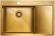 Мойка кухонная Paulmark Elde PM807851-BGL левая брашированное золото