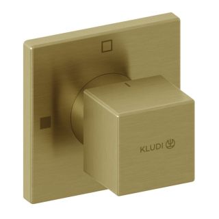 Переключатель потоков Kludi Decus 54847N075 на два потребителя брашированное золото