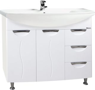 Тумба под раковину Bellezza Глория 105см белый 00000010088