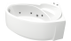 Акриловая ванна Bas Флорида 160x88 см правая без гидромассажа