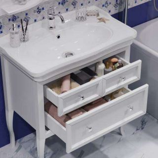 Тумба под раковину Opadiris Валери 00-00006801 белый матовый