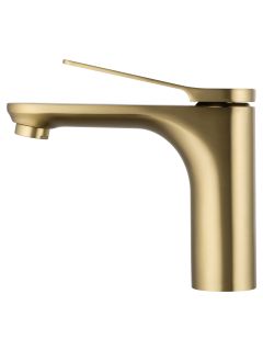 Смеситель для раковины Wonzon & Woghand WW-XH-010-BG брашированное золото