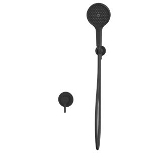 Встраиваемый смеситель для душа WHITECROSS Y YSET02TOPBL чёрный матовый