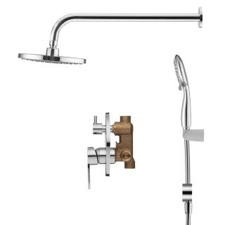 Душевой комплект Swedbe Platta 5538 хром