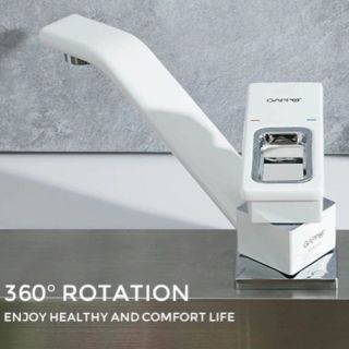 Смеситель для кухни Gappo G4517-8 белый