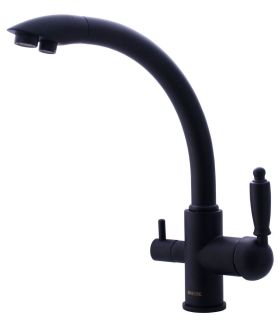 Смеситель для кухни Swedbe Selene Plus 8045 с каналом для подключения фильтра чёрный