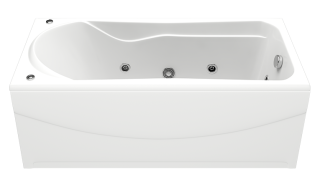 Акриловая ванна Bas Мальта 170x75 см без гидромассажа