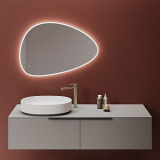 Смеситель для раковины Kludi Renon 42298N575 брашированный никель