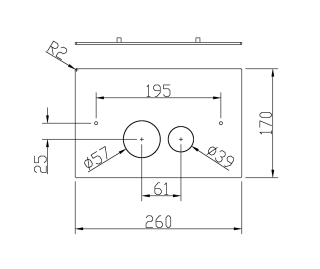 Кнопка смыва Boheme 648-SGM оружейная сталь