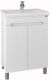Тумба под раковину СанТа Лондон 224015 60см белый