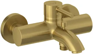 Смеситель для ванны Kludi Bozz 38691N076 брашированное золото