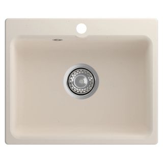 Мойка кухонная Reflexion Optima 52-BL RX0952WH белый