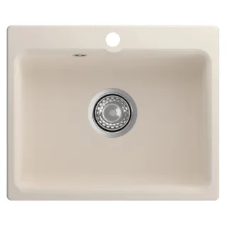 Мойка кухонная Reflexion Optima 52-WH RX0952WH белый