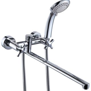 Смеситель для ванны и душа Rossinka RS39-84 Хром