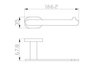 Держатель для туалетной бумаги Wonzon & Woghand First WW-8416-LG золото глянцевое