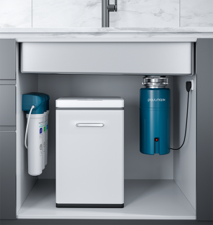 Мойка кухонная Paulmark Next-Skew PM885844-GM воронёная сталь