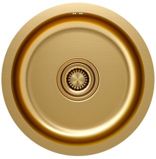 Мойка кухонная Paulmark Werra PM404646-BG брашированное золото