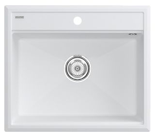 Мойка кухонная Paulmark Stepia PM115951-WH белый