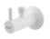 Угловой вентиль AlcaPlast с фильтром 1/2" ? 3/8" круглый белый ARV001B