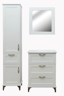 Зеркало Эстет Bali Classic ФР-00002154 65см белый