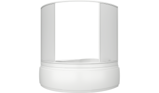 Акриловая ванна Bas Лагуна 170x110 см правая без гидромассажа