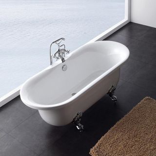 Акриловая ванна BelBagno отдельностоящая, белая 177x80 BB21