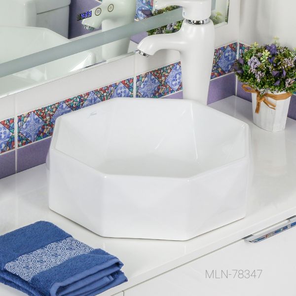 Накладная раковина Melana 78347-805 42см белый