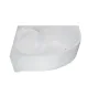 Акриловая ванна Triton Мари Щ0000046667 правая 170x110 см на Х-каркасе белый