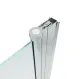 Душевая дверь Triton Дабл Щ0000036862 100 см профиль хром стекло прозрачное