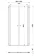 Душевая дверь Triton Дабл Щ0000036862 100 см профиль хром стекло прозрачное