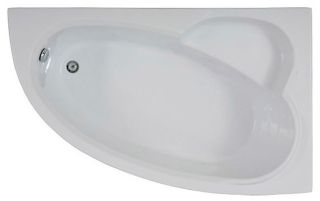 Акриловая ванна Bas Сагра 160x100 см правая без гидромассажа