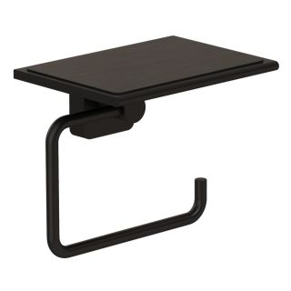 Держатель туалетной бумаги Kludi Vela S 25971N2 сталь оружейная брашированная