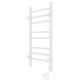 Полотенцесушитель электрический Laris Лаванда ЧК П8 300х700 L 73207620 Белый муар