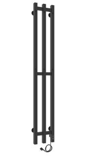 Полотенцесушитель электрический Laris Тея 73207673 правый П3 19x120см чёрный муар